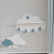 Bambino Casa Montessori Allegria Clody blu - Рафт-закачалка облаче Син 2